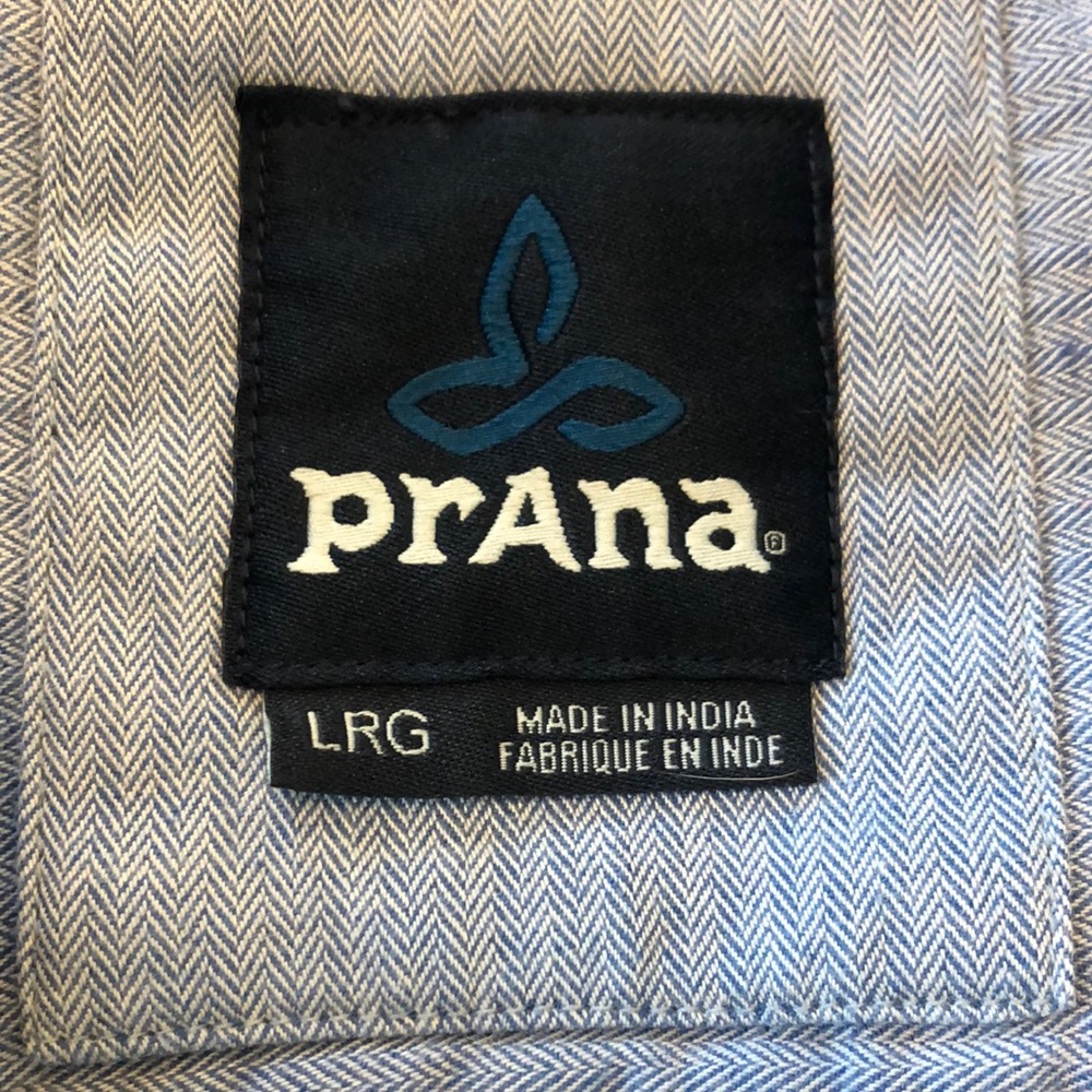 Prana Men’s Casual Button down Dress shirt